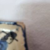 HB Henriot earthenware cup rests tea strainer