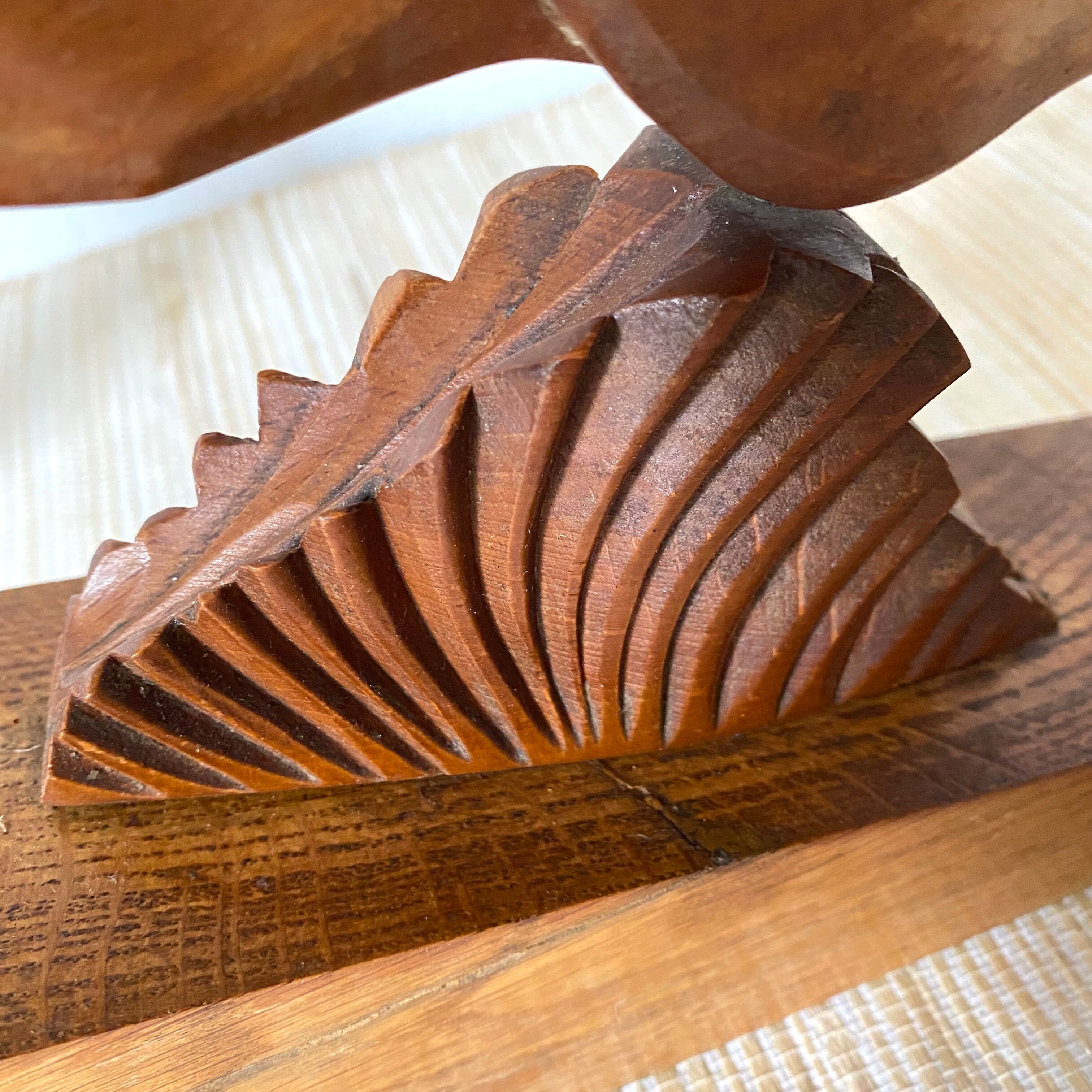 Pair of art deco doe bookends