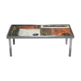 Table low ceramic of Robert and Jean Cloutier to 1950