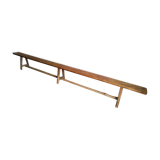Banc d'école bois 19 ème