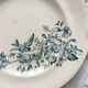 2 flat plates in iron earth “Mignon” Longwy