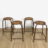 Vintage chemistry top stool