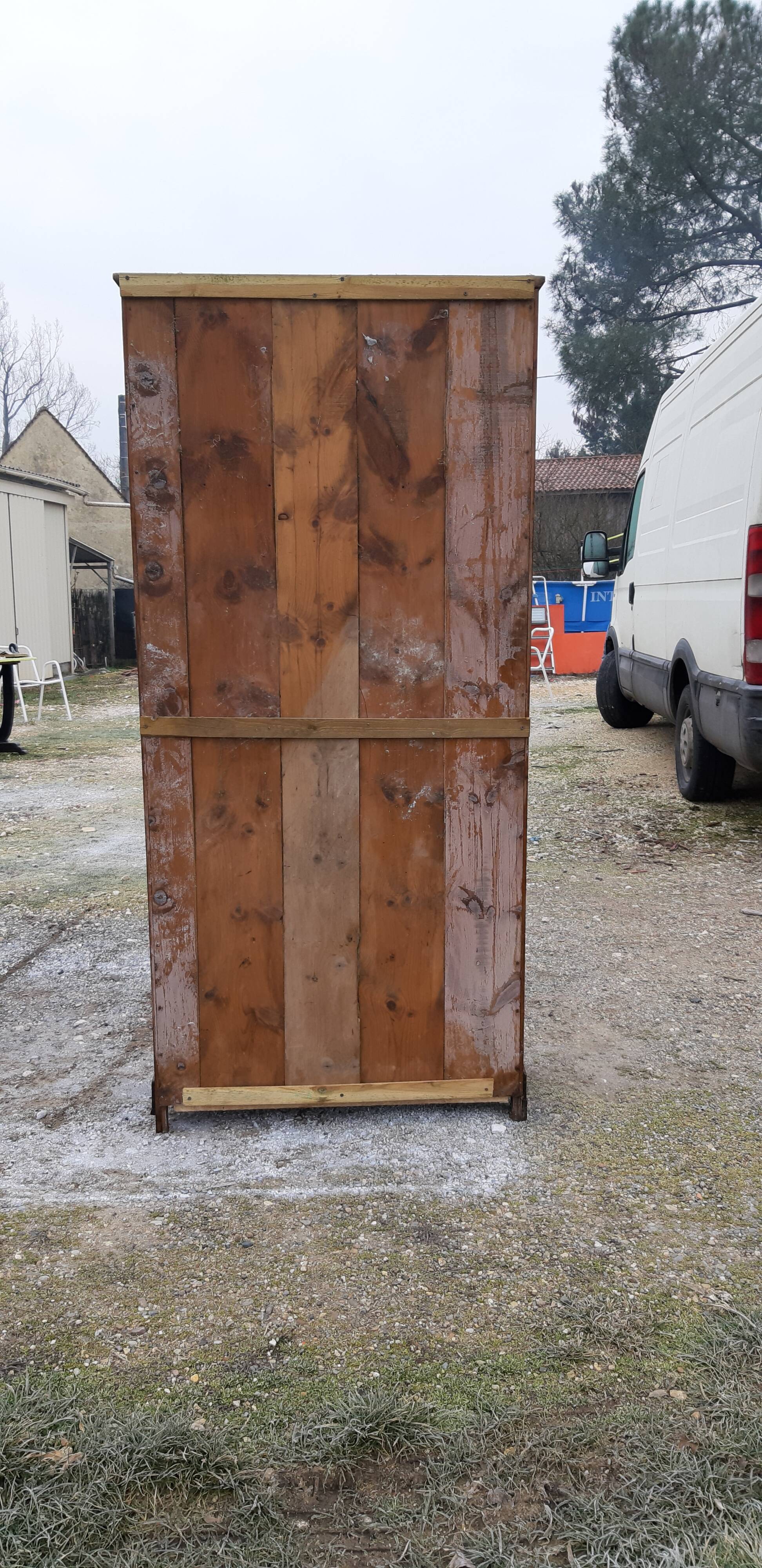 Parisian pine wardrobe