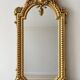 Golden mirror by Vincenzo Fancelli for Franklin Mint, 1986 - 95x53cm