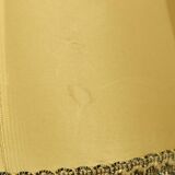 Vintage Table Lamp Female Figure Brass and Onyx Marble