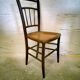 Cane bistro chair