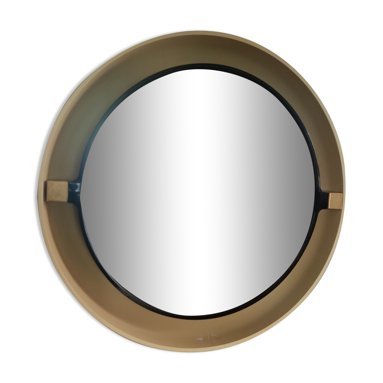 Vintage wall mirror 70s, 60 cm