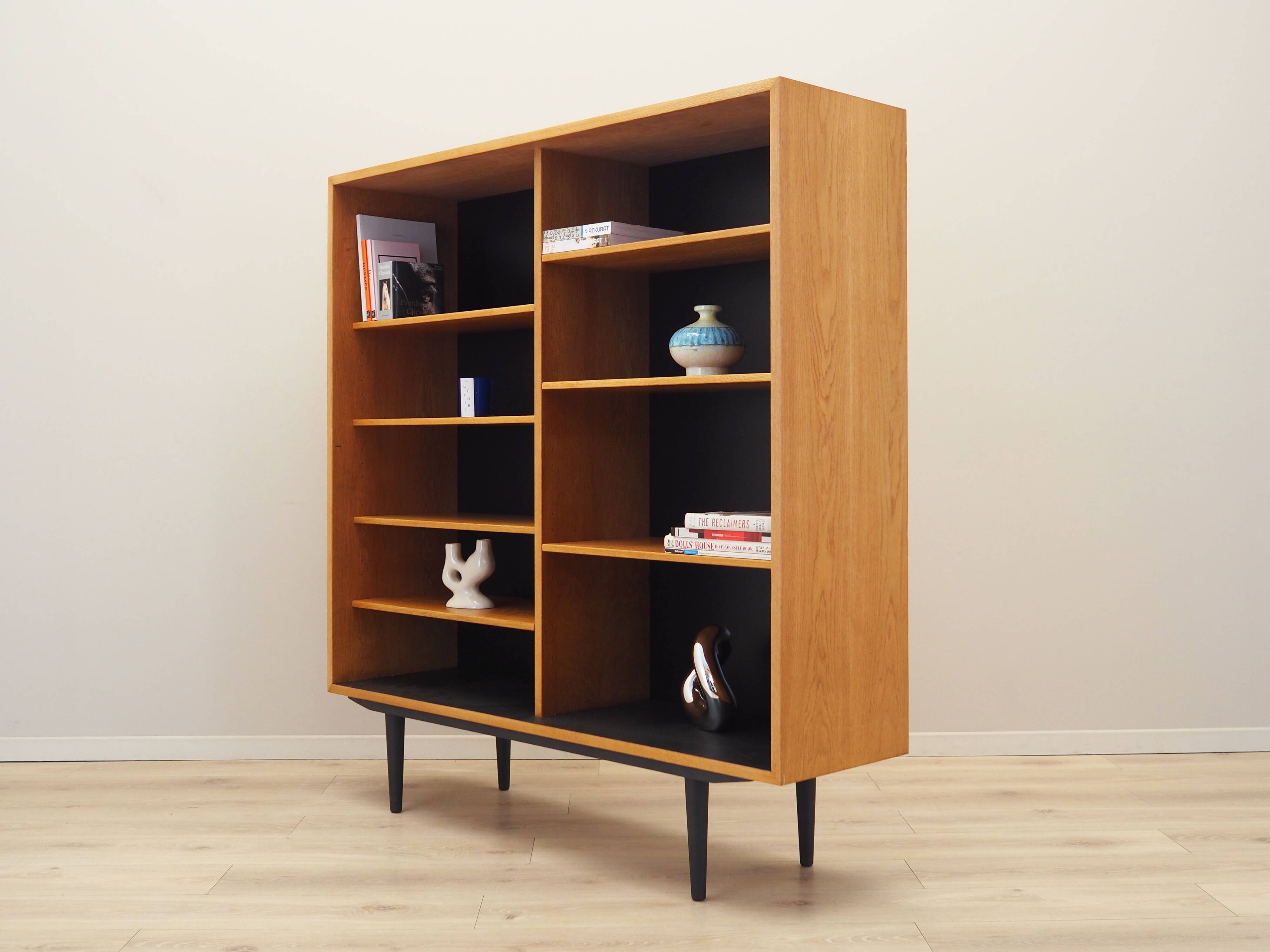 Ash bookcase, Scandinavian design, 1960s, designer: Børge Mogensen, manufac
