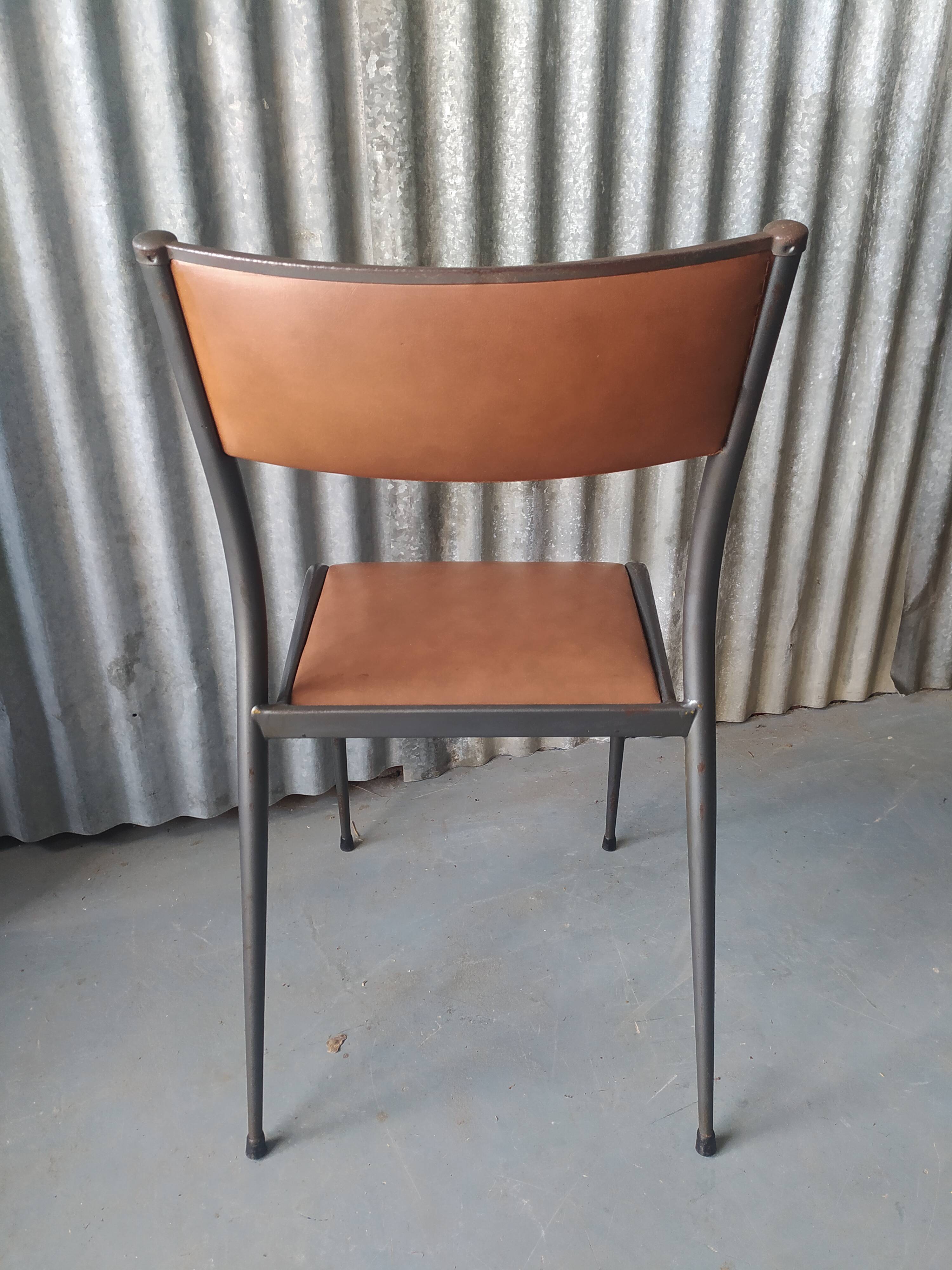 Mullca 510 leather faux school chair