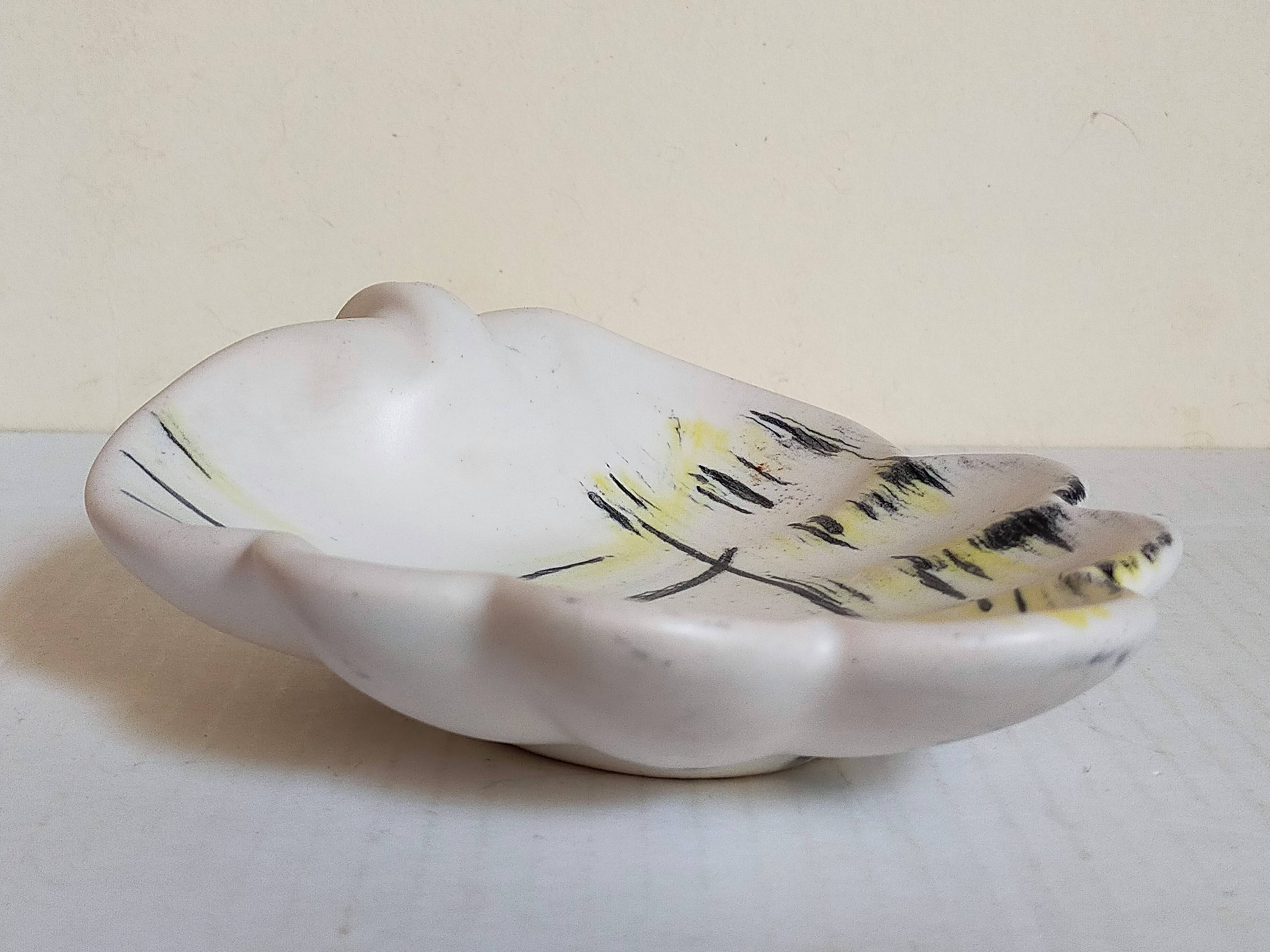 Vallauris ceramic pocket tray from the 1950s