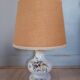 Lampe ancienne en faïence d'art de Rodez