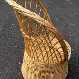 children's rattan armchair