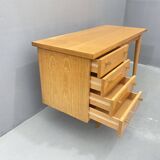 Bureau en hêtre, Tchécoslovaquie 1970