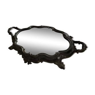 Plateau miroir régules Louis XV