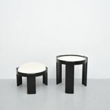 Set of 2x Model 780/783 tables by Gianfranco Frattini for Cassina