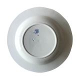 Series of 6 vintage hollow plates in faience