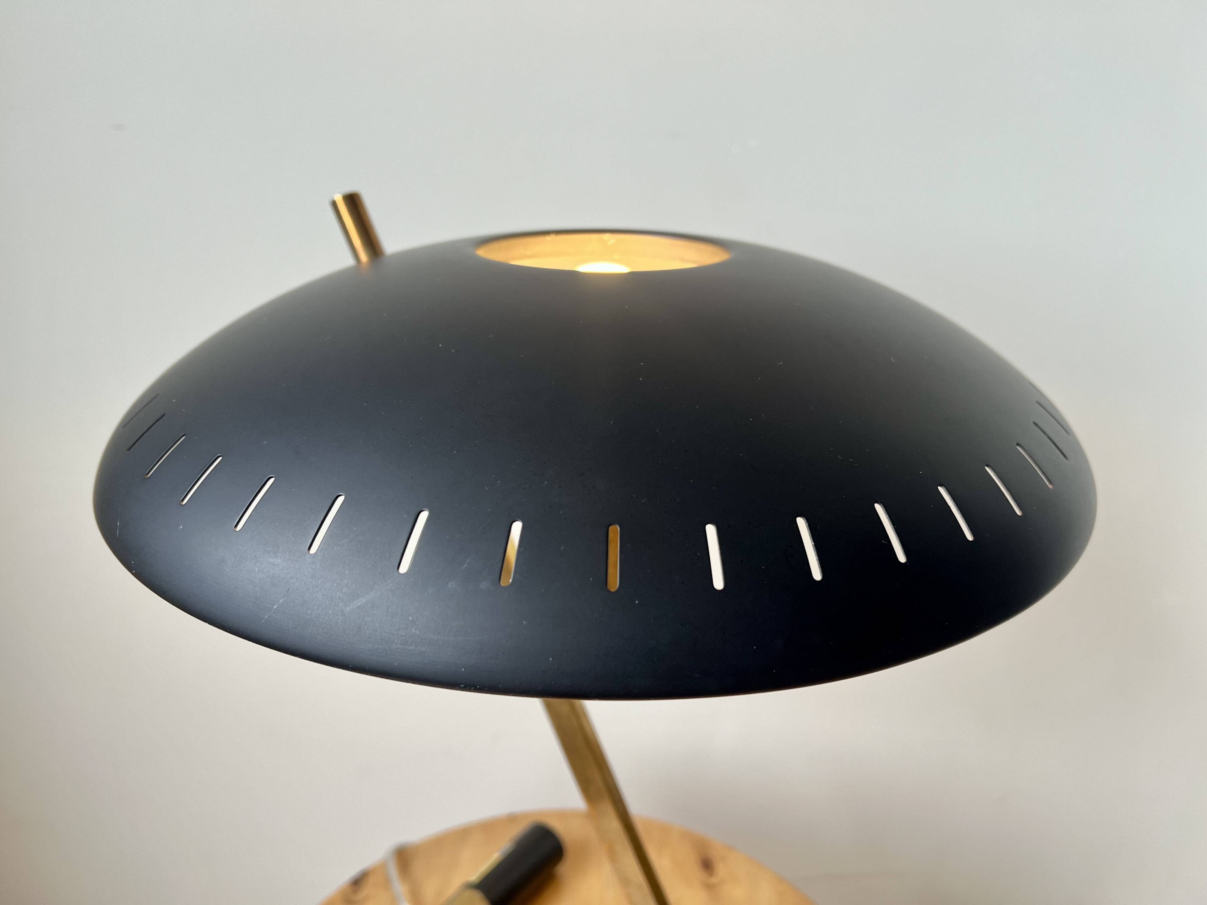 Vintage mid century Decora Z Lamp by Louis Kalff for Philips, Belgium, 1950