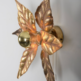 Massive Lighting 1970 Brass Willy Daro Flower Applique