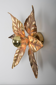 Massive Lighting 1970 Brass Willy Daro Flower Applique
