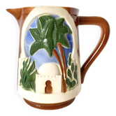 Marabout palm slip pitcher