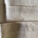 Pair of pillowcases embroidered linen old