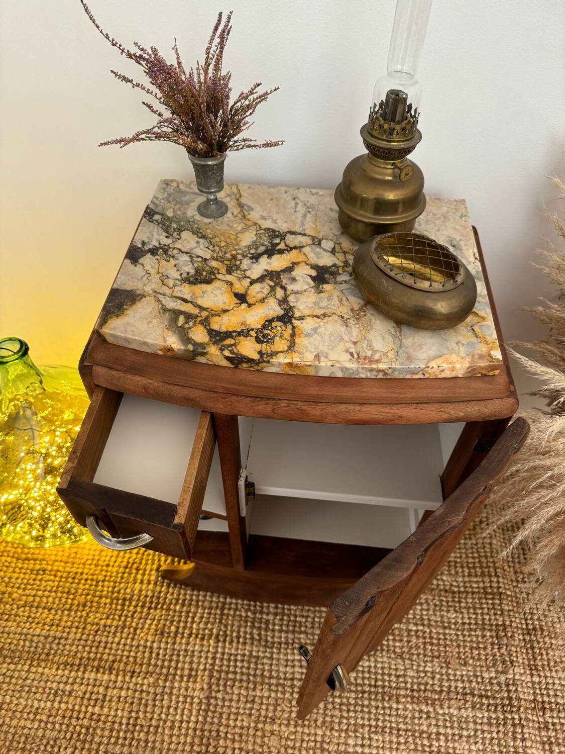 Table de chevet art déco