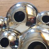 Chrome designer vase