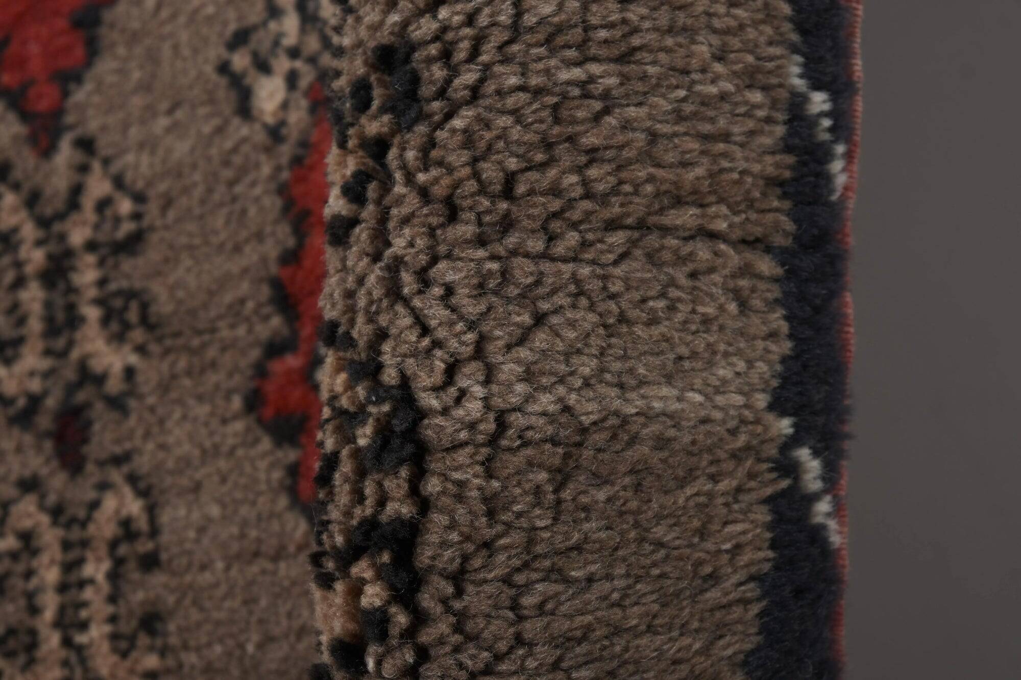 Vintage Turkish hallway rug 74x224 cm