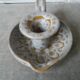 Cellar rat candle holder signed austruy