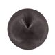 Black ceramic centerpiece on foot, La Bergerie Vallauris