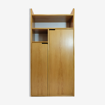 Elm cabinet from the GO series, Pierre Chapo