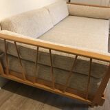 Vintage daybed bench sofa 1960's