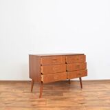 Danish oak chest of drawers