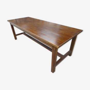 Solid oak farmhouse table 223 cm
