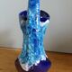 Vase Fat Lava sea foam