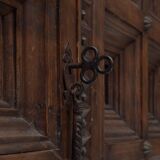 Buffet rustique brutaliste espagnol, années 1960