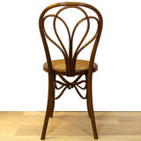 Antique Spanish Bentwood Chair in Oak by Ventura Feliu, 1890s, Set of 4