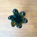 Italian Sommerso vase in Murano glass attributed to Flavio Poli for Seguso, 1970s.