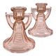 2 Luxval candlesticks • Victoria model • Val Saint Lambert • 1935
