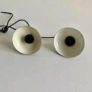 Ensemble de 2 lampes industrielle, 1950
