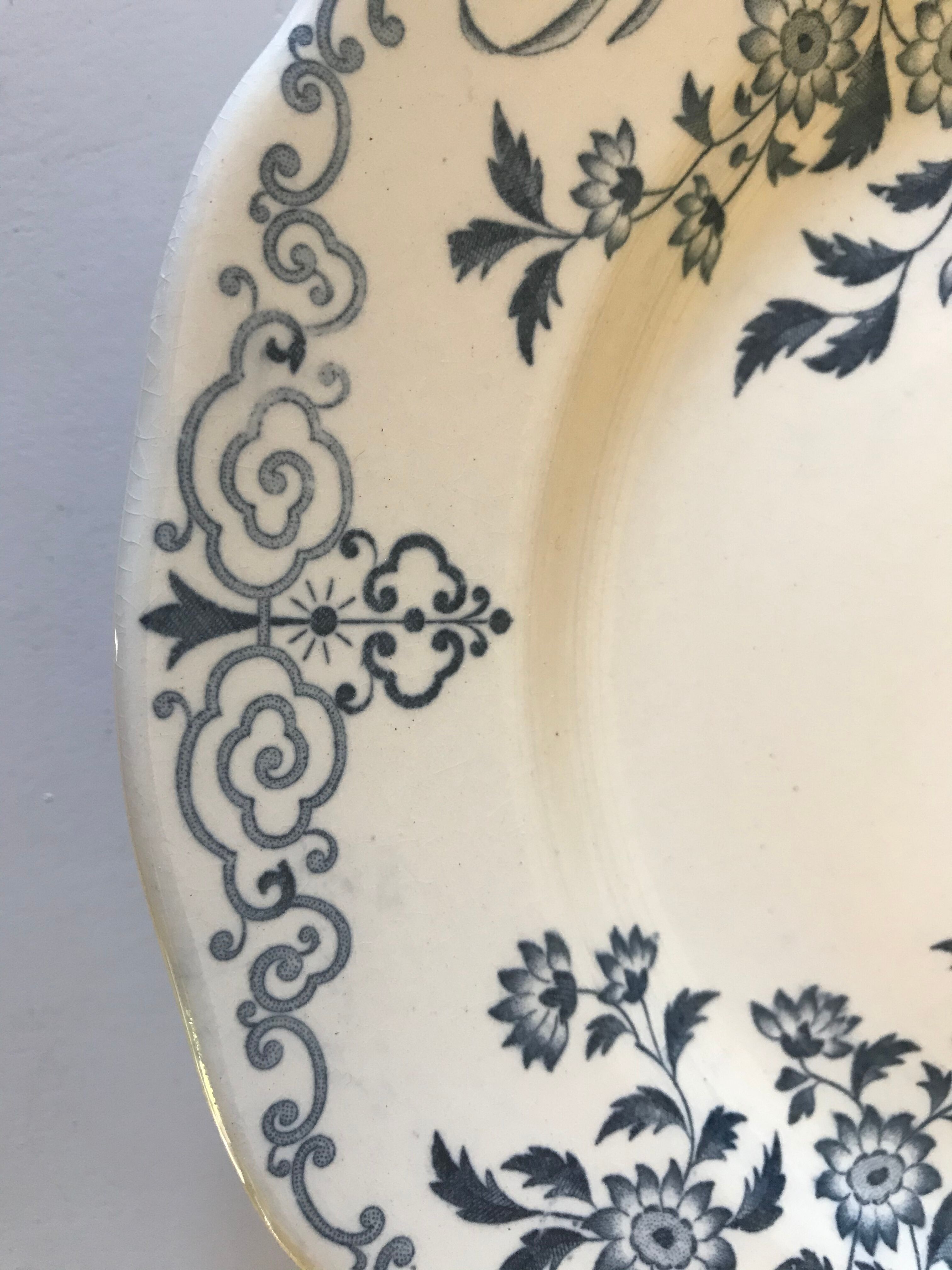 Ceramic dishes Sarreguemines