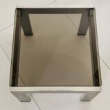 Tau square coffee table by Gae Aulenti, edition Rinascente Italy 1970s