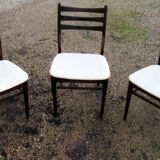 3 scandinavian style chairs