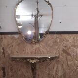 Console avec miroir