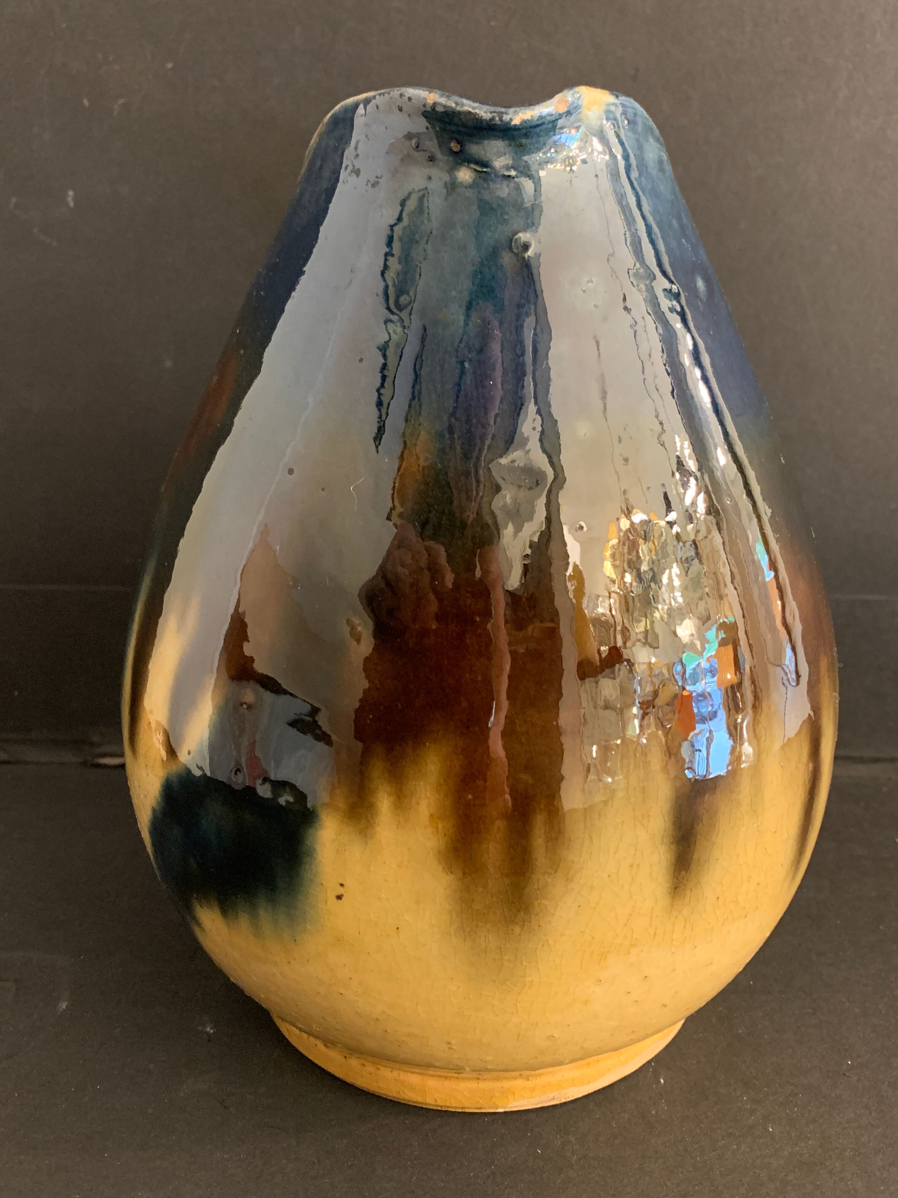 Ceramic pitcher, FPP Vallauris, 1960