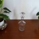 Crystal decanter Saint Louis / Baccarat - Cato flat ribs - Epoch XIXth - 21 cm