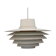 XL Verona Pendant by Svend Middelboe - 1980s Scandinavian  - White/Yellow