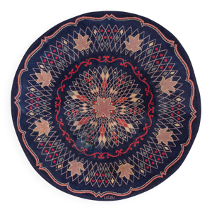 Tapis circulaire vintage
