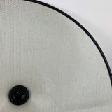 White perforated tole hanging