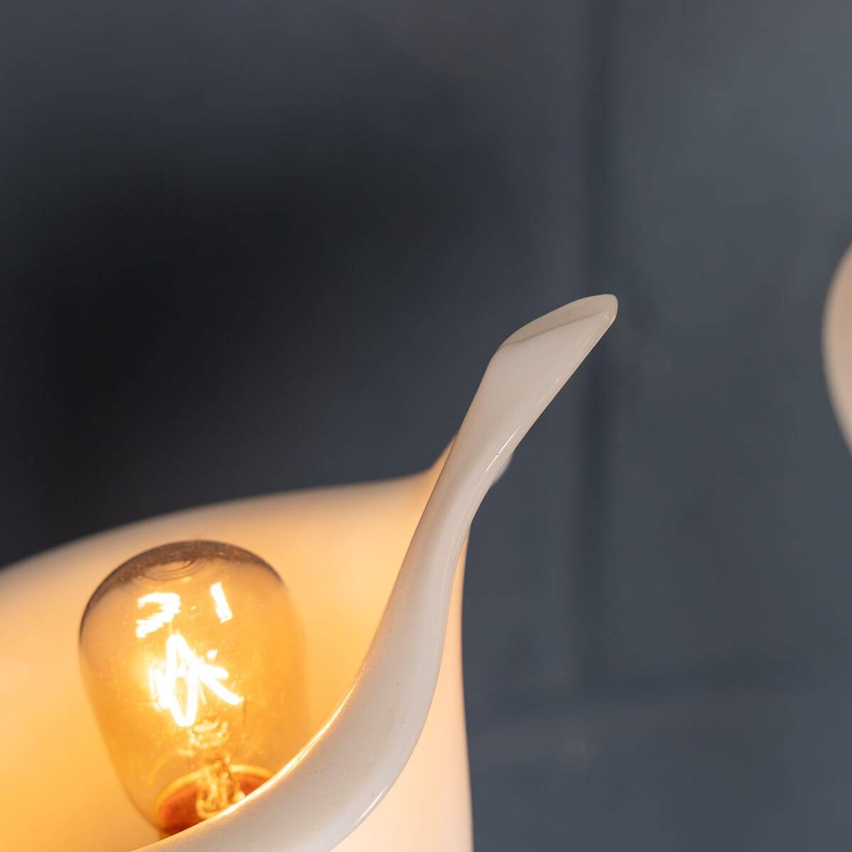 VINTAGE 20thC ITALIAN CALLA FLOOR LAMP BY ANGELO LELLI FOR ARREDOLUCE c1960